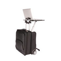 bugatti - Traveldesk Mobile Work Station - Black